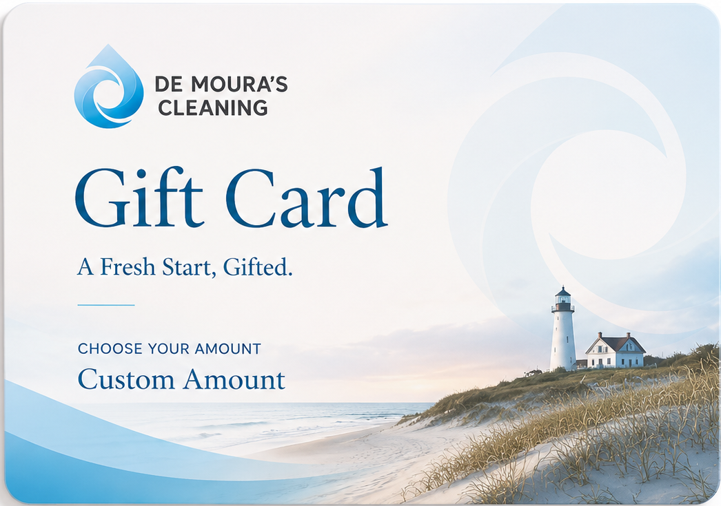 De Moura's Cleaning Gift Card - Front